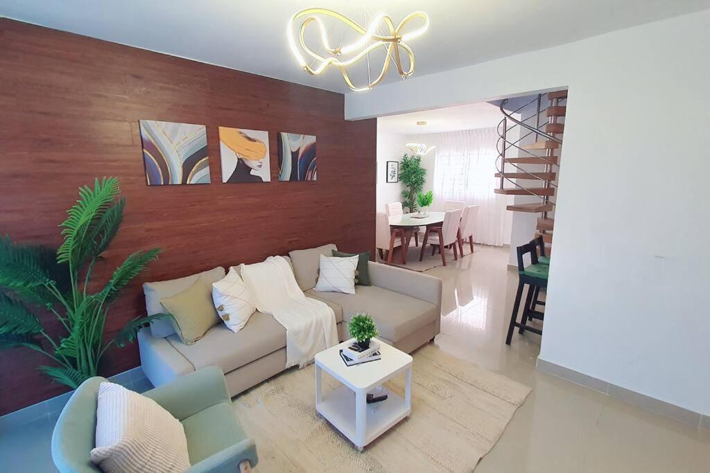 Apart. Bbq, Jacuzzi Y Vista Al Mar, 4Hb/Ac. Barahona Exterior photo
